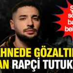 Sarki sozleri basina bela oldu sahnede gozaltina alinan rapci tutuklandi GSxfcced